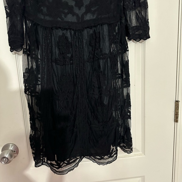 Press Dress casual lace dress in black - Picture 4 of 5